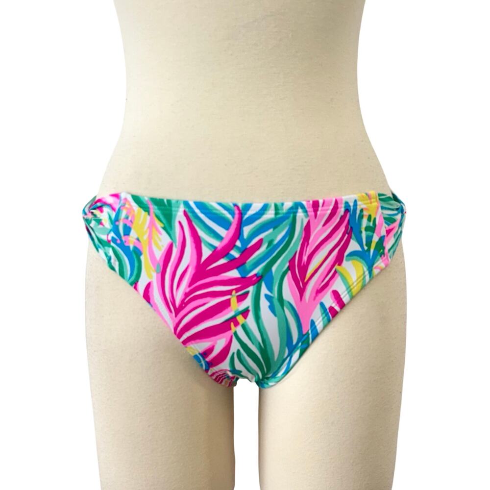 Lilly Pulitzer Zarah Side Twist Bikini Bottom in the Sea Turtle Soiree Print 4